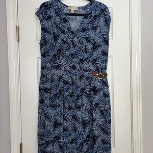 Michael Kors faux wrap dress
